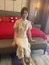 泰勒馬丁紅色新中式旗袍訂婚禮服女2025新款婚紗新娘主紗高檔秀禾服敬酒服 金縷鵲影 S 曬單實拍圖