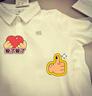 KOLON SPORT/可隆速干POLO衫 女子AIRMESH戶外運(yùn)動(dòng)吸濕T恤透濕接觸涼感短袖 LKPT5MN082-IV 象牙白 M 165/88A 曬單實(shí)拍圖