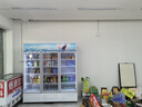榮事達（Royalstar）展示柜冷藏柜大容量商用飲料柜啤酒超市商超保鮮立式冷藏柜直冷風(fēng)冷玻璃門(mén)陳列柜冰柜展示柜 三門(mén)下機1100L白色款【直冷 | 二級能效】 曬單實(shí)拍圖