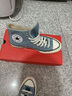 匡威（Converse）高幫帆布鞋 1970S Chuck 70 HI經(jīng)典透氣男女休閑運動(dòng)鞋 水洗藍色 A04584C 39.5 曬單實(shí)拍圖