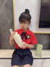麥軒316不銹鋼保溫杯兒童水杯外出便攜杯子女生高顏值吸管杯學(xué)生上學(xué) 熊貓白400ml #抗菌316 曬單實拍圖