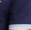 羅蒙（ROMON）POLO衫男重磅冰感純棉透氣舒適商務(wù)休閑刺繡翻領(lǐng)短袖T恤衫 藍 2XL 曬單實(shí)拍圖