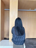 波司登（BOSIDENG）2025新款輕薄羽絨服女短款90絨立領(lǐng)菱格寬松時(shí)尚外套B250135326 夜空黑|8F44 XS 155/80A 體重約110以?xún)?曬單實(shí)拍圖