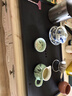 茶藝貴族優(yōu)選素簡(jiǎn)仿烏金石60x30茶盤整塊家用辦公排水功夫茶臺(tái)不含茶具 曬單實(shí)拍圖