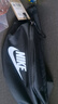 耐克（NIKE）男女腰包 單肩包斜挎包胸包休閑包DB0490-010 黑 曬單實拍圖