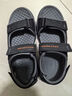 斯凱奇（SKECHERS）涼鞋男士夏季外穿運(yùn)動(dòng)涼拖鞋透氣休閑沙灘溯溪鞋204105 曬單實(shí)拍圖