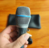 舒爾（SHURE）BETA87A/87C電容麥克風手持話筒舞臺演出K歌電腦手機錄音直播主播 Beta87A 超心形指向 需48V供電 曬單實拍圖