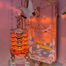 千奇夢(mèng)【開學(xué)用品】【雙色同購】黃鶴樓發(fā)光燈籠粉色鶴舞流光款金屬磁吸冰箱貼武 鶴舞流光藍(lán)色款 曬單實(shí)拍圖