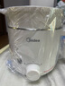 美的（Midea）電煮鍋 宿舍小鍋 小電鍋 學(xué)生寢室一體泡面火鍋多功能 不銹鋼0涂層 電蒸鍋 電熱鍋 XZE1614 配蒸籠 曬單實拍圖