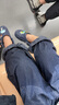 卡駱馳crocs貝雅兒童洞洞鞋男女童戶外包頭沙灘鞋拖鞋/207013/207012 深藍(lán)色-410 29 (175mm) 曬單實(shí)拍圖