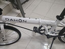 大行（DAHON）D6折疊自行車20英寸6速入門級折疊車成人學生通勤休閑單車KBC061 白色 曬單實拍圖