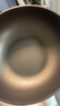 Fofana德國(guó)有鈦無涂層不粘鍋平底鍋炒鍋炒菜鍋燃?xì)庠铍姶艩t通用平底鍋 推薦【防燒黑套裝】鈦上鈦 30cm 曬單實(shí)拍圖