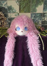 獸頭兒童7到12歲可愛(ài)獸裝全套周邊可diy 成品福瑞動(dòng)漫展cos服頭套 紫紅羊頭全套 曬單實(shí)拍圖