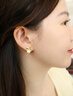 翡拉拉（fellala）原創(chuàng)設(shè)計緞帶耳釘蝴蝶結(jié)珍珠耳環(huán)女高級感耳飾氣質(zhì)生日禮物送女友 耳環(huán) 曬單實拍圖