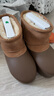 UGG【明星同款】冬季男女同款迷你脆皮泡芙雪地靴1158370 CHE | 栗色 36 曬單實(shí)拍圖
