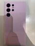 三星（SAMSUNG）Galaxy S23 Ultra原裝手機(jī)殼 智能視窗保護(hù)套s23u插卡式保護(hù)殼 紫色 曬單實(shí)拍圖