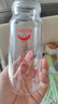 愛得利（evorie）吸管奶瓶1-3歲直飲杯 嬰兒玻璃12個月以上300ml帶手柄重力球 曬單實拍圖