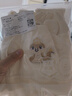 睡眠北鼻嬰兒連體衣純棉寶寶哈衣新生兒蝴蝶衣爬服和尚服0-3月四季款衣服 米色萌蛇連體衣+半背衣+胎帽胎襪 均碼 52cm【0-2月】5-9斤左右 曬單實拍圖