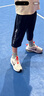 FILA【旋冰科技】斐樂童裝兒童2025夏季新款中大童網(wǎng)球七分褲 RD寶藍(lán)-NV 130 曬單實拍圖