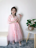 雙魚兔漢服女童夏裝中國風(fēng)唐裝超仙連衣裙仙氣古風(fēng)櫻花公主裙女學(xué)生古裝 2022粉色 【收藏送發(fā)夾】 110 【建議27-32斤】 曬單實拍圖
