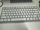 CHERRY櫻桃KW7100 MINI 簡(jiǎn)潔輕薄 商務(wù)辦公家用 便攜鍵盤 輕音藍(lán)牙鍵盤 三通連接薄膜鍵盤龍舌蘭綠 曬單實(shí)拍圖