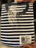 3501 體能服短袖套裝 夏季速干透氣藍(lán)白條紋?；晟荔w能服訓(xùn)練服運(yùn)動(dòng)服 曬單實(shí)拍圖