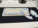邁從（MCHOSE）K99 V2客制化機械鍵盤無線藍(lán)牙有線三模結(jié)構(gòu)全鍵熱插拔電競游戲辦公筆記本ipad通用 K99 V2 黑莓粉-琉光冰淇淋軸 曬單實拍圖