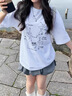 FitonTon日系花苞褲裙子夏季女新款冰絲蓬蓬a字短裙寬松燈籠闊腿休閑褲女 曬單實(shí)拍圖