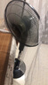 艾美特（AIRMATE） 艾美特（AIRMATE）電風(fēng)扇落地扇遙控電扇家用風(fēng)扇立式風(fēng)扇擺頭16吋 黑色款 曬單實(shí)拍圖