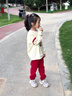 G.DUCKKIDS小黃鴨童裝哪吒衣服女童套裝春秋2025新款洋氣小女孩兒童衛(wèi)衣套裝 圖片色 100 建議2~3歲【 90-100cm】cm 曬單實(shí)拍圖