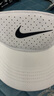 耐克（NIKE）空頂帽防曬遮陽馬拉松運動帽男女網(wǎng)球帽子運動休閑跑步無頂帽 FB6443-100 M/L 曬單實拍圖