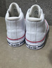 匡威（Converse）官方 莫爾登All Star男女板鞋中幫帆布小白鞋A00812C A00812C 44 曬單實(shí)拍圖