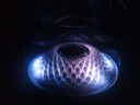 哈曼卡頓（Harman/Kardon）琉璃4代音響Aura Studio 4 音樂琉璃3代升級款360度環(huán)繞立體聲菱形氛圍燈效電腦藍牙音箱禮物 琉璃4代黑色【贈底座+防塵蓋】 曬單實拍圖