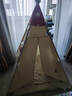 小斑鳩（little dove）兒童帳篷室內(nèi)游戲屋/男女孩ins印第安風(fēng)格玩具屋生日節(jié)日禮物 【順豐/京倉】蘑菇兔(加厚印花墊)帽子+串燈 曬單實(shí)拍圖