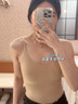 草本初色內(nèi)衣女無(wú)痕胸墊吊帶女上衣女2025新款背心夏外穿文胸罩 隱形膚  兩件9折 L 【40-60公斤】 曬單實(shí)拍圖