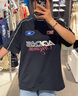 阿迪達斯 （adidas）【滔搏運動】Originals三葉草女子MOTO GFX TEE運動短袖T恤 KG6678 M 曬單實拍圖