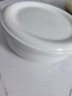 品聚德（PURJADE）骨瓷帶蓋碗蒸蛋碗家用隔水燉雙皮奶布丁碗純色陶瓷寶寶輔食碗燉盅 6英寸 曬單實拍圖