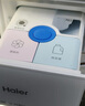 海爾（Haier）【旗艦款】25年新品天悅A7系列XQG100-BLEU78A7WU1滾筒洗衣機彩屏純平全嵌AI智能投放可組合套裝 【旗艦新品A7】無(wú)烘干BLEU78A7WU1晨霧白 曬單實(shí)拍圖