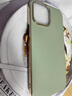 K&Z適用于蘋果iPhone16promax手機殼頭層牛皮全包超薄防摔15pro保護皮套高端14商務(wù)真皮硬殼13新款 【香頌綠】進口頭層真皮 iPhone16promax 曬單實拍圖