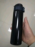 德瑯（DELANG）德國德瑯保溫杯DL8101家用辦公便攜水杯彈跳蓋480ml水杯男女 白色 曬單實拍圖