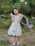 G.DUCKKIDS童裝女童連衣裙夏季2025新款兒童公主裙女孩夏裝洋氣吊帶亮片紗裙 香檳色+包包 150 建議140-150cm11-12歲 曬單實拍圖