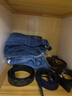 Calvin KleinJeans25春夏新款男士休閑通勤ck黑色洗水楔形錐形牛仔褲4RB750G 846-牛仔灰 32 曬單實(shí)拍圖