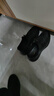 卡帝樂(lè)鱷魚(yú)（CARTELO）男鞋夏季透氣鏤空男士涼鞋子軟底商務(wù)運(yùn)動(dòng)休閑皮鞋 5212 黑色 45 曬單實(shí)拍圖