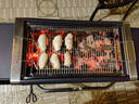 EASYGRILL燒烤爐家用折疊收納便攜式中大型燒烤架戶外烤串BBQ爐 升級款黑色 1層 曬單實拍圖