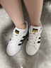 adidas阿迪達(dá)斯三葉草男鞋女鞋板鞋 25夏季新款情侶金標(biāo)貝殼休閑鞋子女 力薦FU7712&EG4958金標(biāo)貝殼頭 36 曬單實(shí)拍圖
