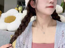 寶鉑琳s925純銀星星立體項鏈女輕奢小眾2024年新款高級感吊墜簡約鎖骨鏈 五角星項鏈-銀色 【純銀材質(zhì)】 曬單實拍圖