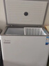 美的（Midea）天成冰柜 146升家用小型冷柜減霜80%超低溫零下-40度電子溫控速凍轉(zhuǎn)冷藏冷凍臥式冰箱BD/BC-146EMR 曬單實拍圖
