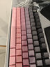 惠普（HP）GK200機(jī)械鍵盤(pán)有線辦公游戲鍵盤(pán) 20種背光燈效 87鍵電競(jìng)鍵盤(pán)鼠標(biāo)套裝電腦外設(shè)鍵鼠 側(cè)刻黑莓粉【茶軸】白光 曬單實(shí)拍圖