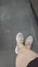 回力官方一腳蹬女鞋夏季透氣媽媽鞋輕便老人鞋運動鞋子女 藕粉色  37  曬單實拍圖