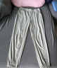 駱駝（CAMEL）冰絲涼感運動褲女速干防曬束腳褲子 JC2225L2007 幻影黑 XXL 曬單實拍圖